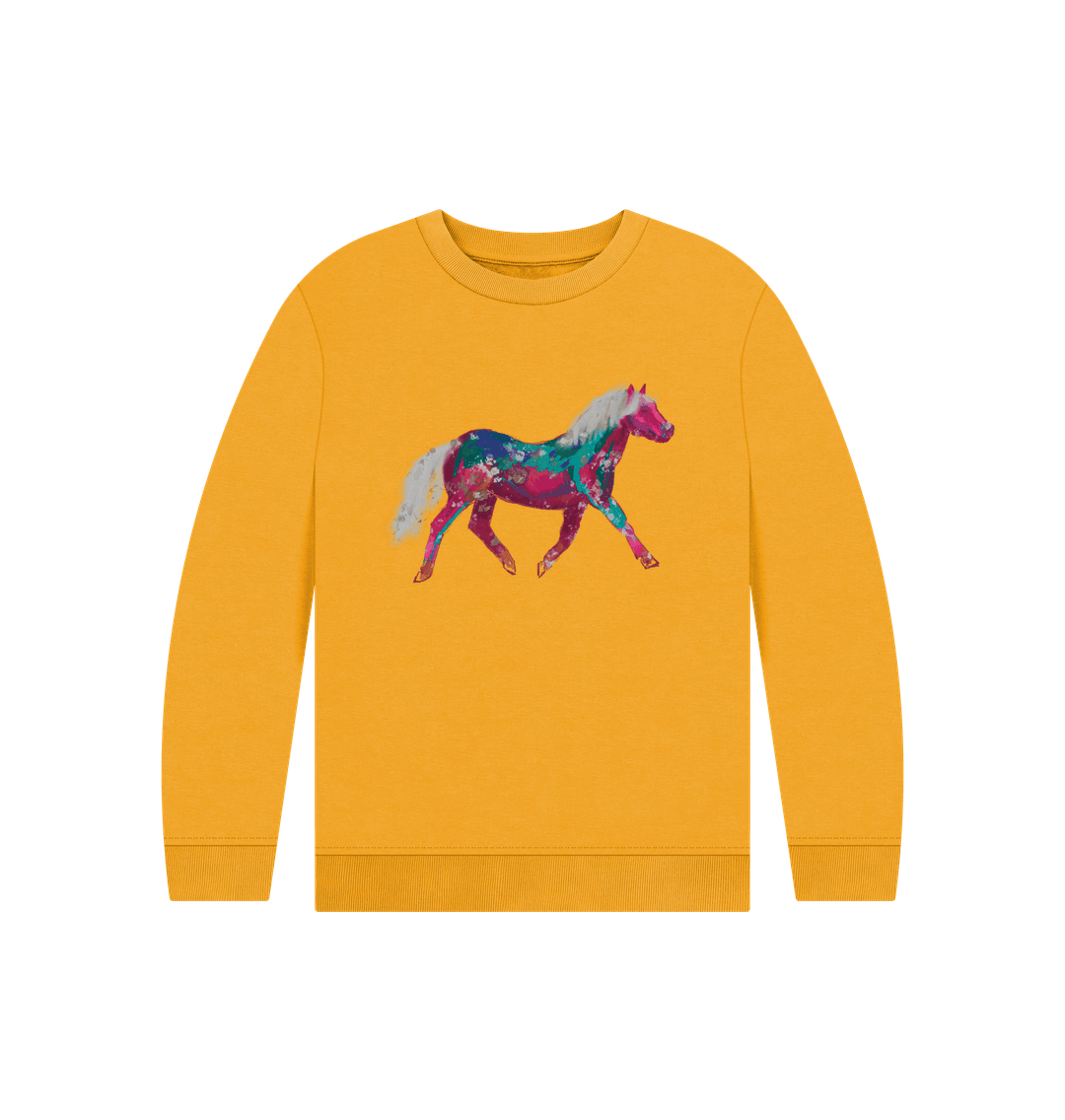 Mustard Children's Pony Jumper