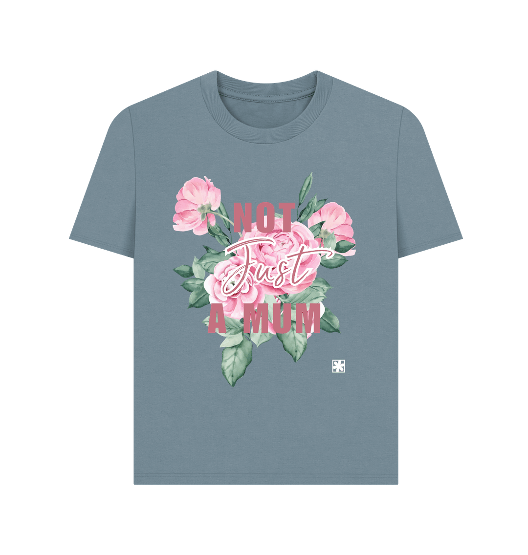 Stone Blue Printed T-shirt