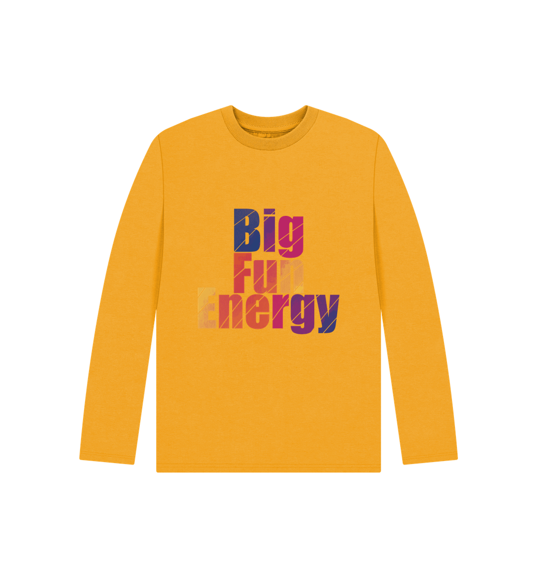 Mustard Children's Big Fun Energy T-shirt