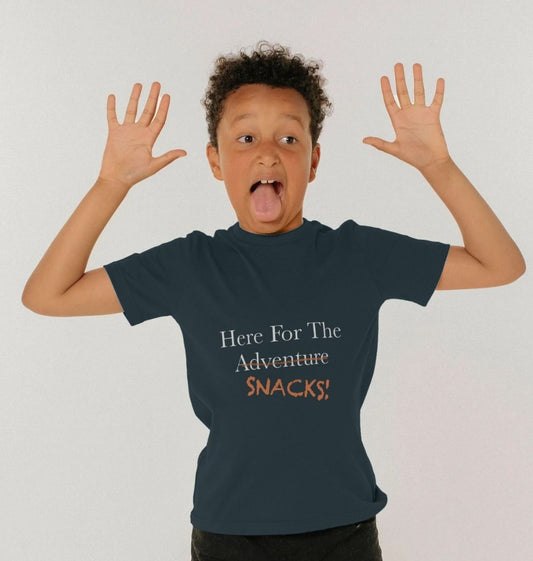 Children's Here For The Snacks T-shirt