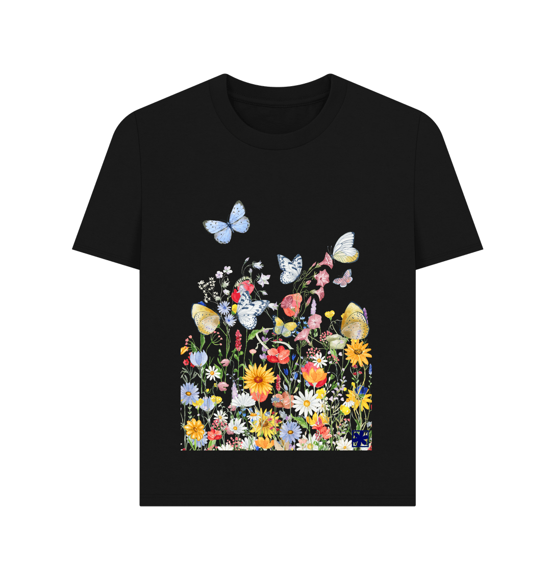 Black Printed T-shirt