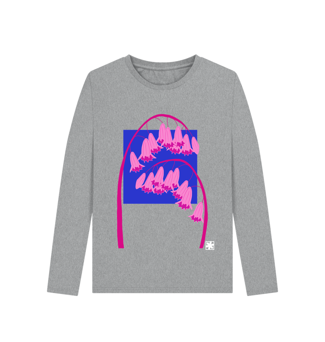 Athletic Grey Printed Long Sleeve T Shirt