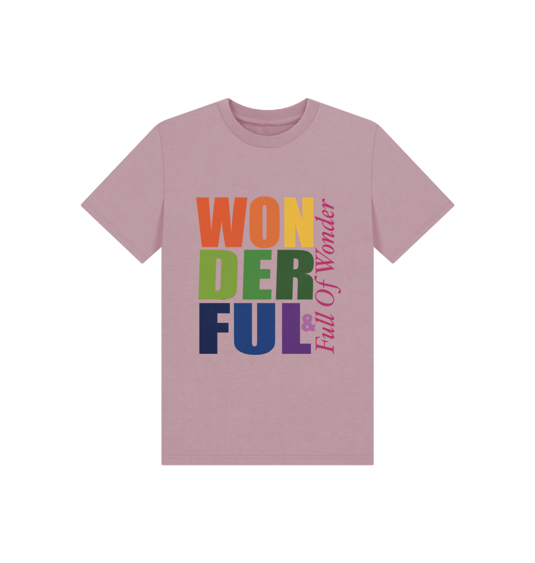 Mauve Children's Wonderful T-shirt