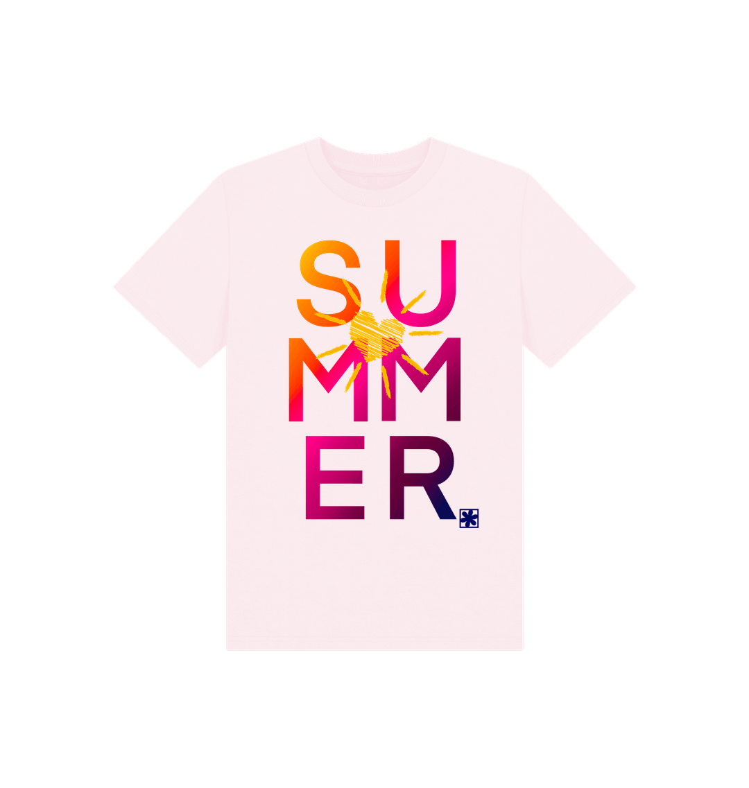 Pink Printed Kids T-Shirt