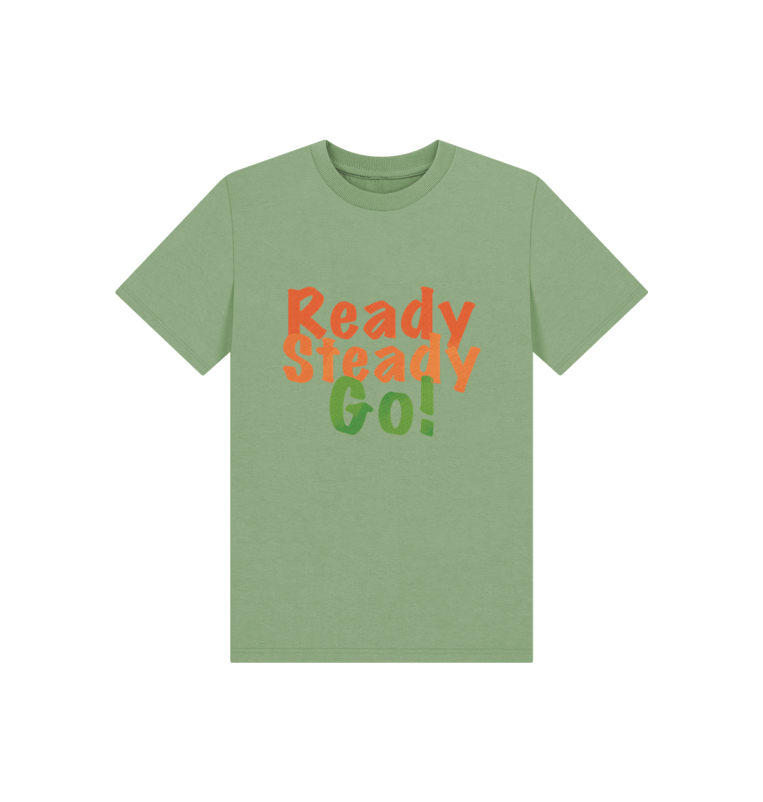 Sage Children's Ready Steady Go T-shirt