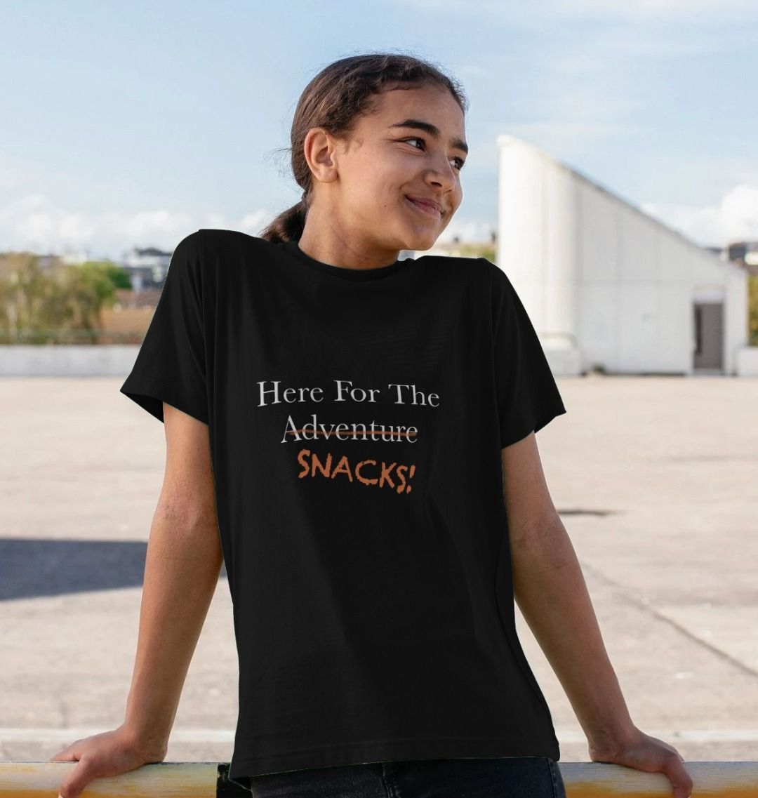 Children's Here For The Snacks T-shirt