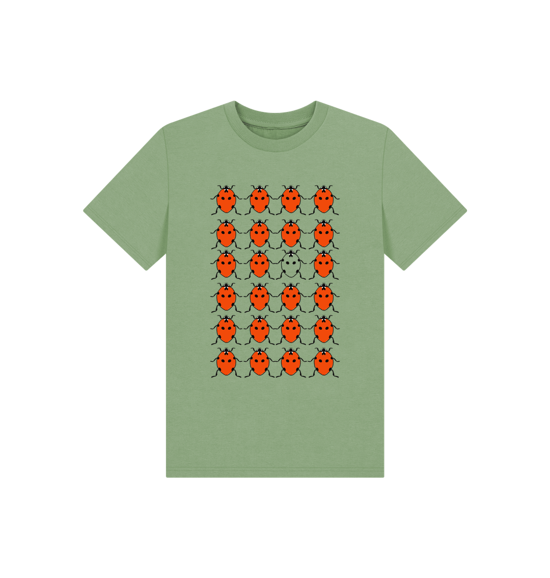 Sage Children's Ladybird T-shirt