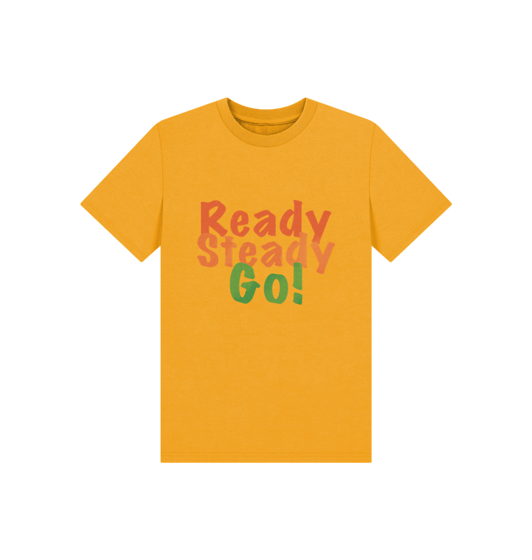 Mustard Children's Ready Steady Go T-shirt