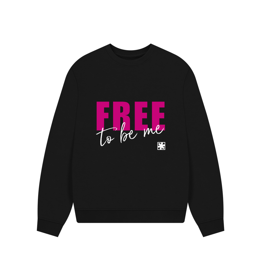 Black Printed Sweater