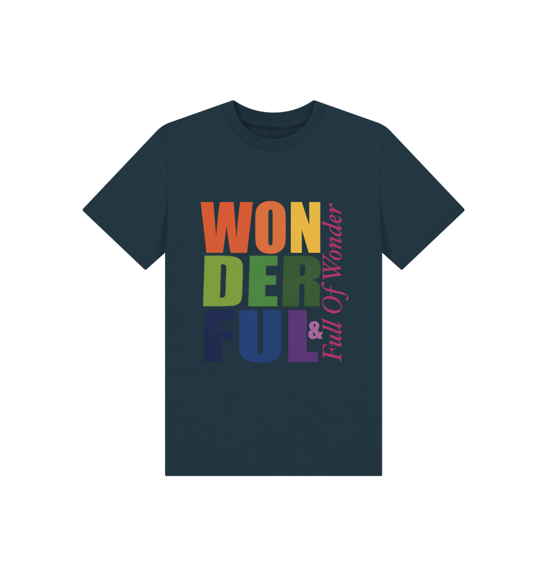 Denim Blue Children's Wonderful T-shirt