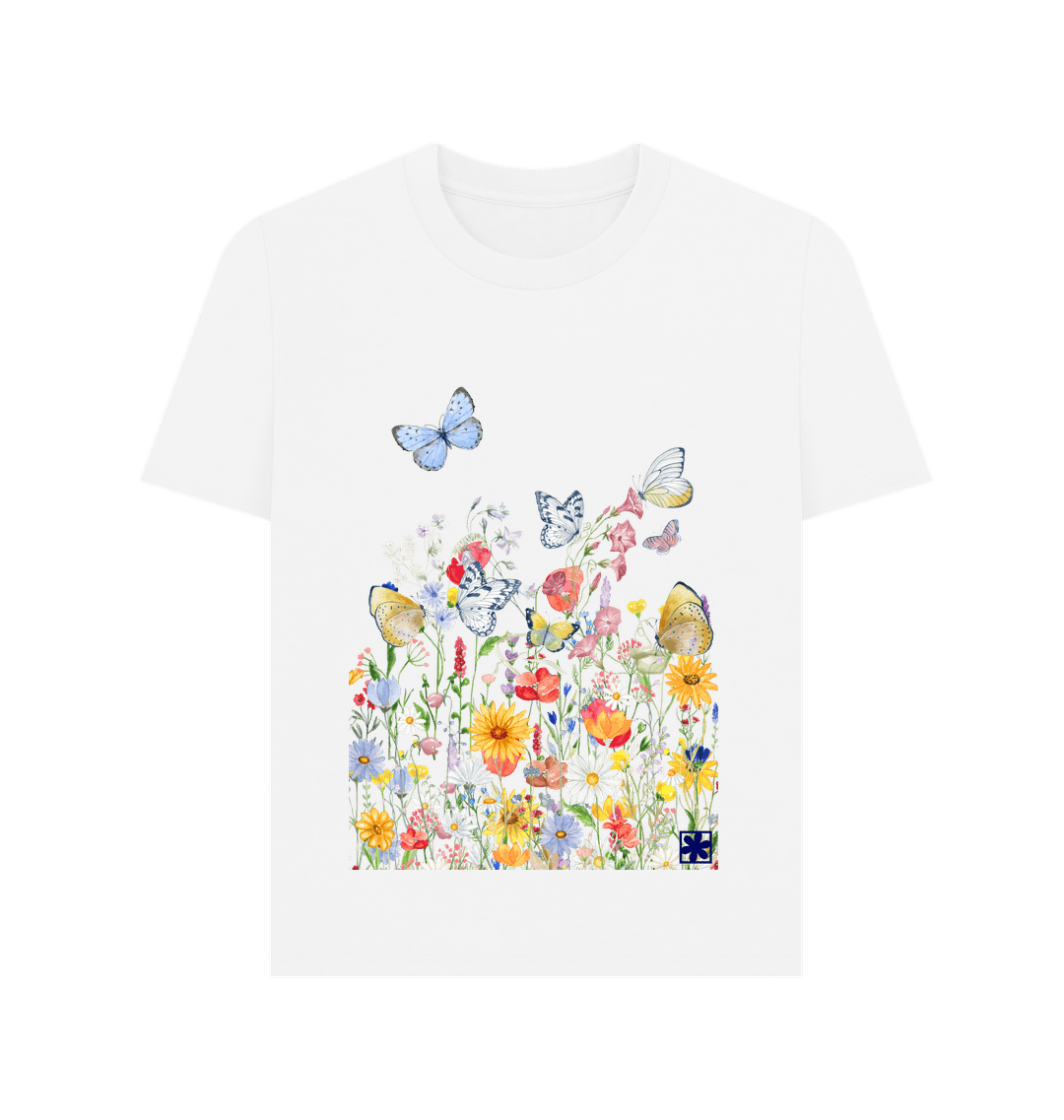 White Printed T-shirt