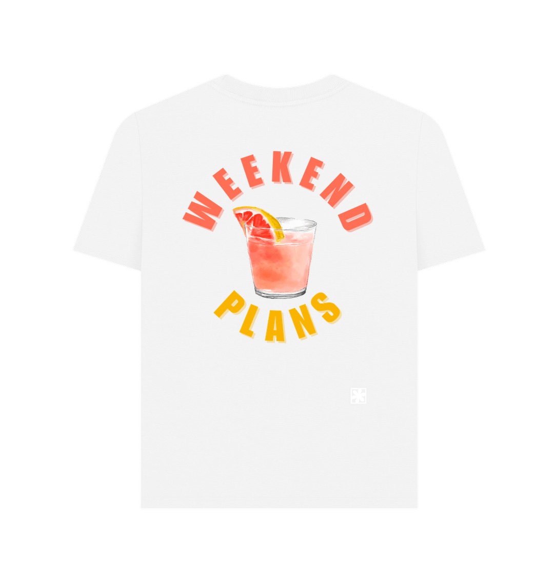 White Printed T-shirt