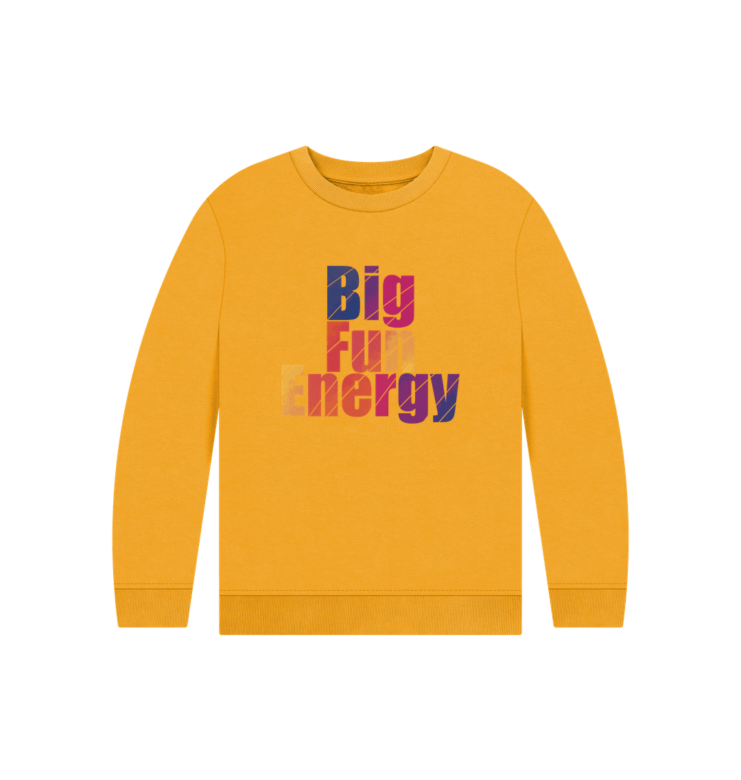 Mustard Children's Big Fun Energy Jumper