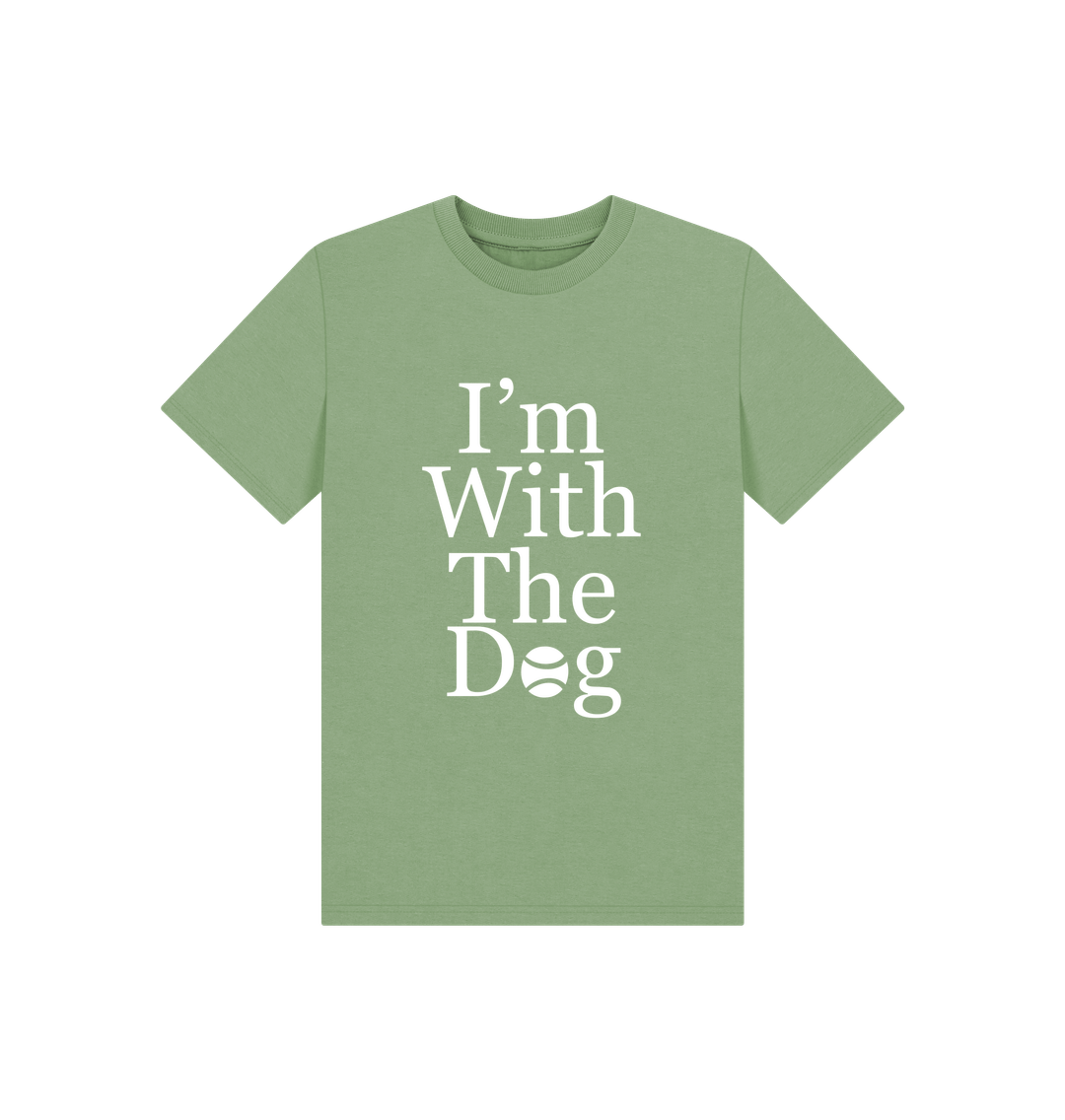 Sage Children's I'm With The Dog T-shirt