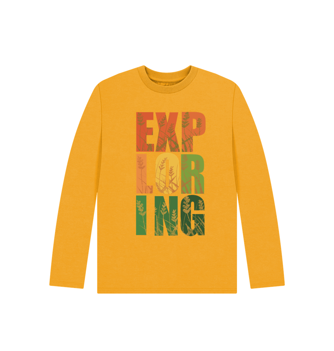 Mustard Children's Exploring T-shirt