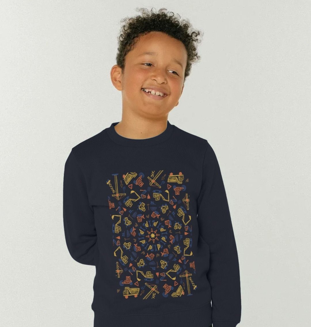 Children's Construction Jumper
