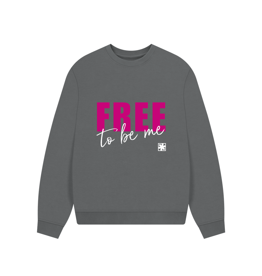 Slate Grey Printed Sweater