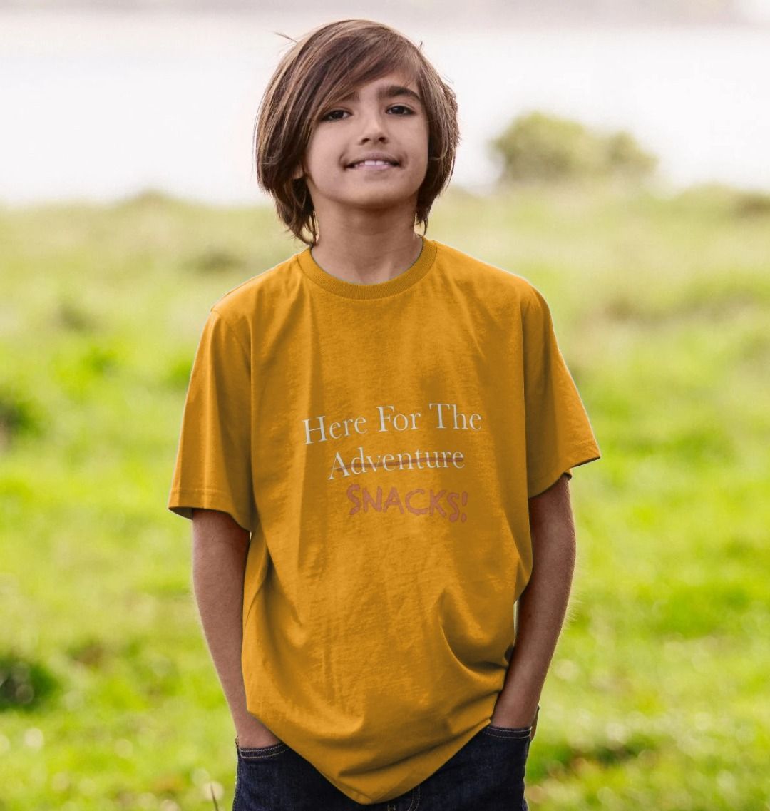 Children's Here For The Snacks T-shirt