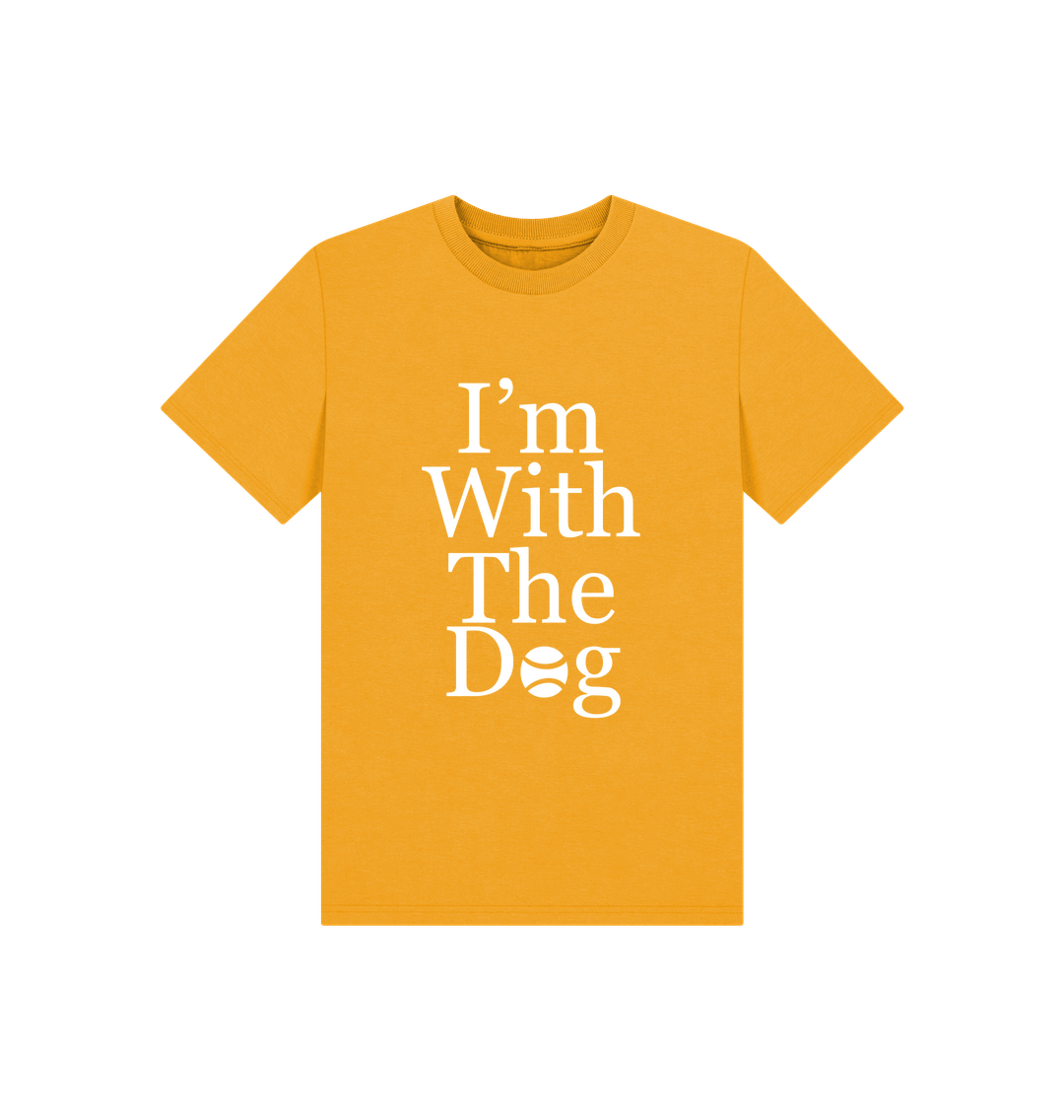 Mustard Children's I'm With The Dog T-shirt