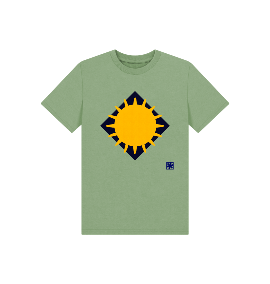 Sage Printed Kids T-Shirt