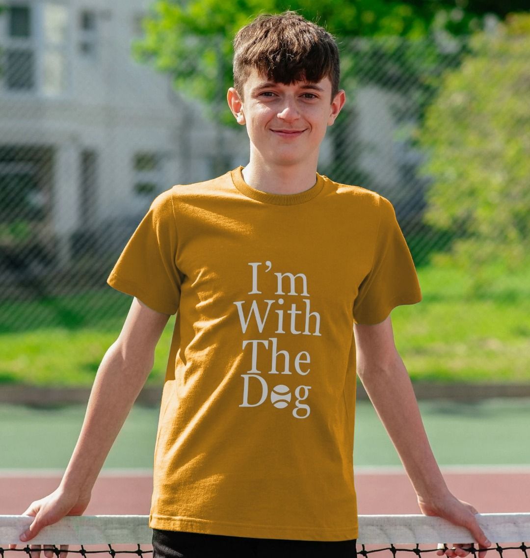 Children's I'm With The Dog T-shirt