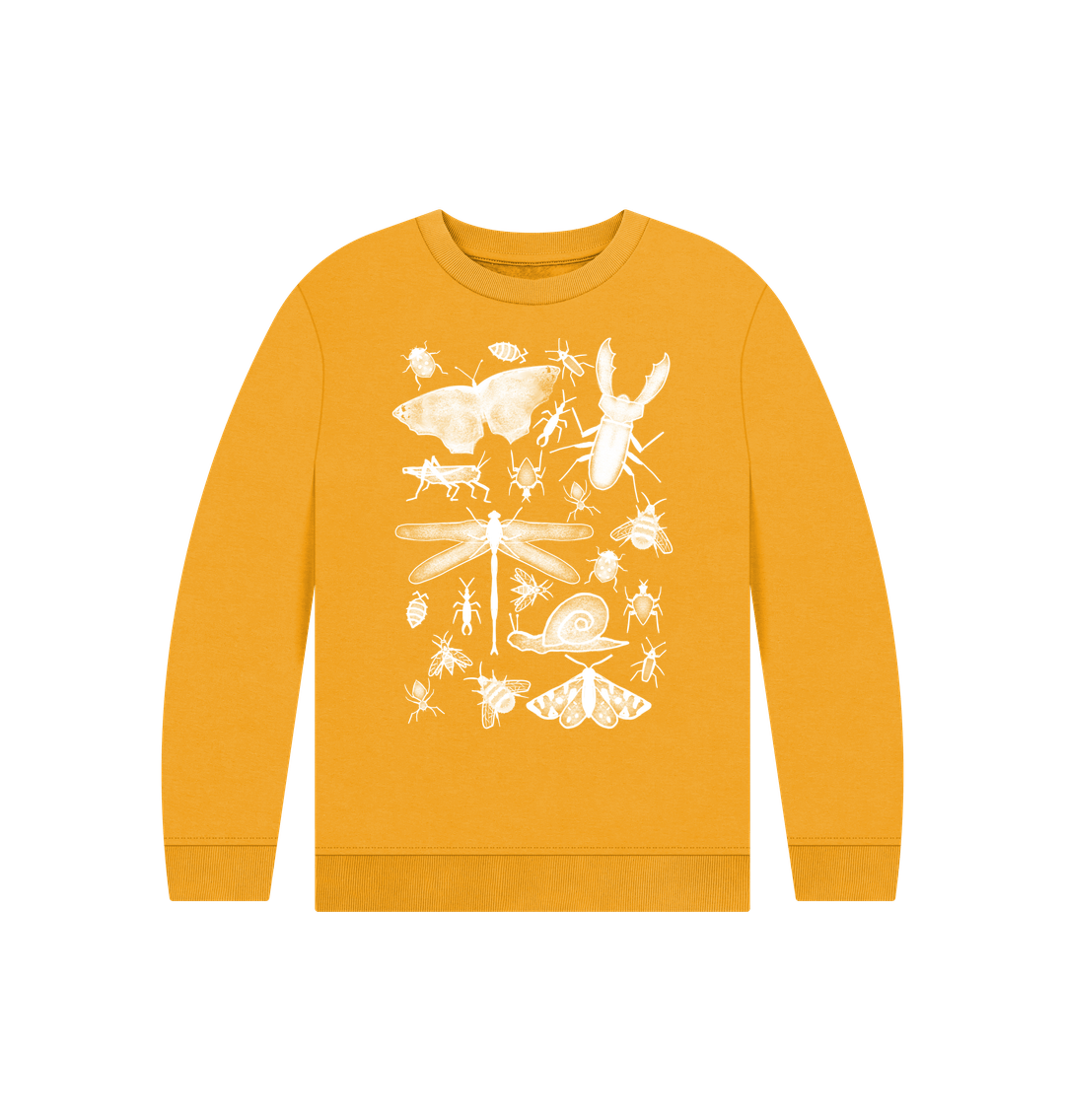 Mustard Children's Bugs Jumper
