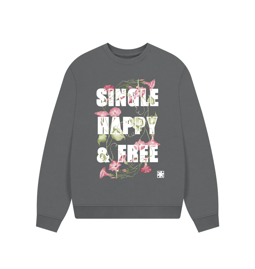 Slate Grey Printed Sweater