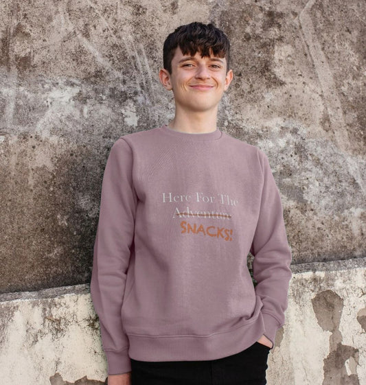 Children's Here For The Snacks Jumper