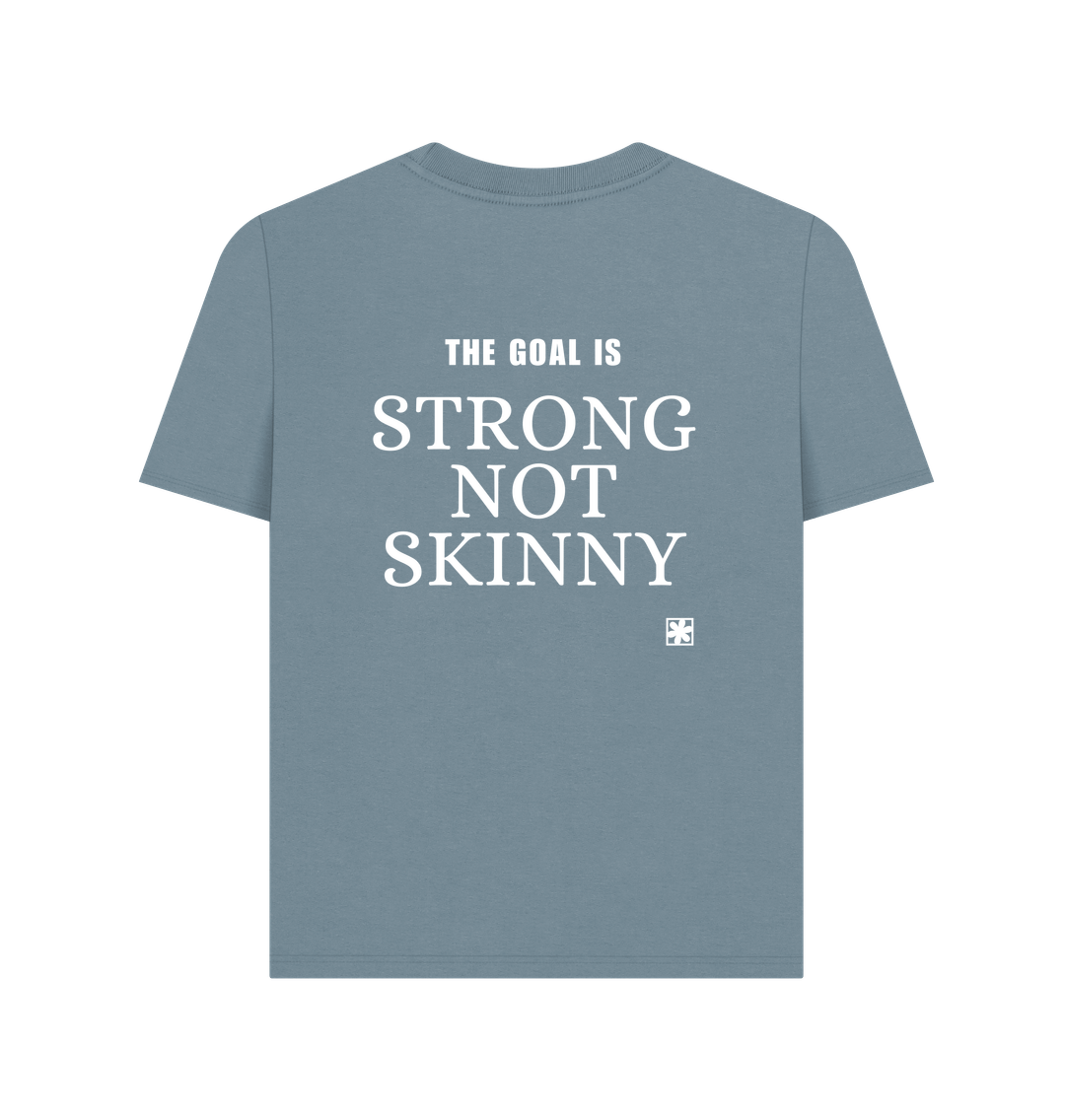 Stone Blue Printed T-shirt