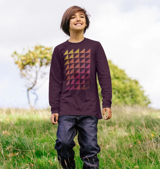 Children's Geometric Triangles T-shirt