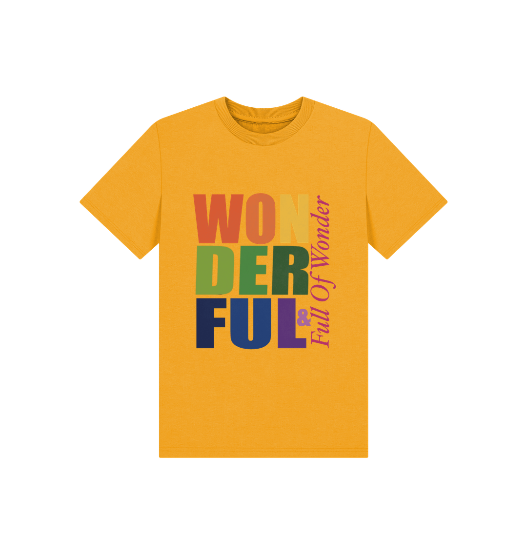 Mustard Children's Wonderful T-shirt