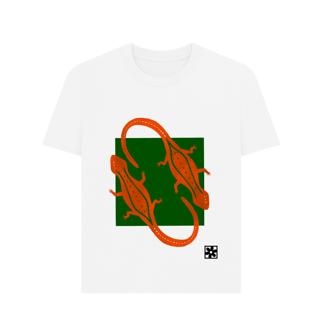 White Printed T-shirt