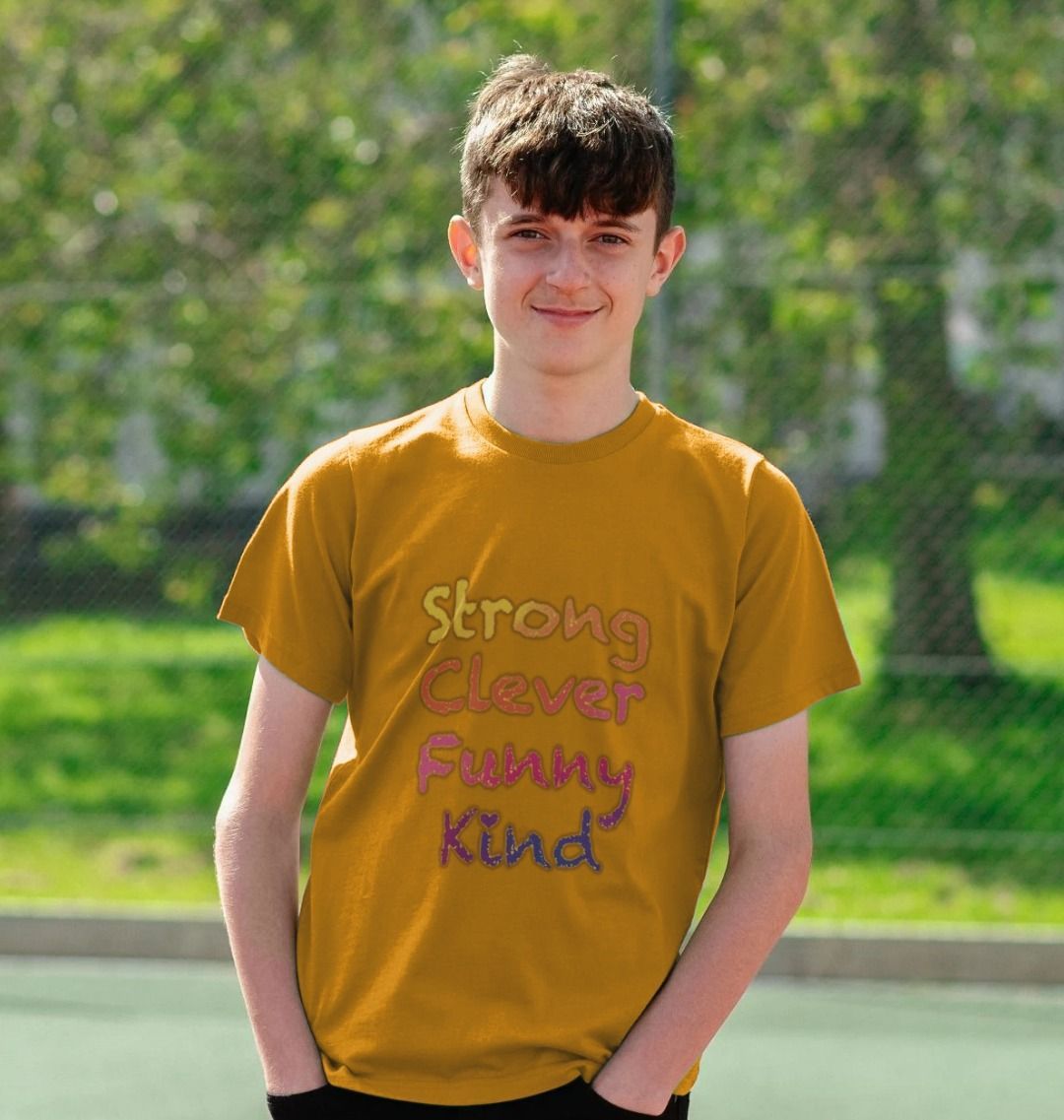 Children's Strong Clever Funny Kind T-shirt