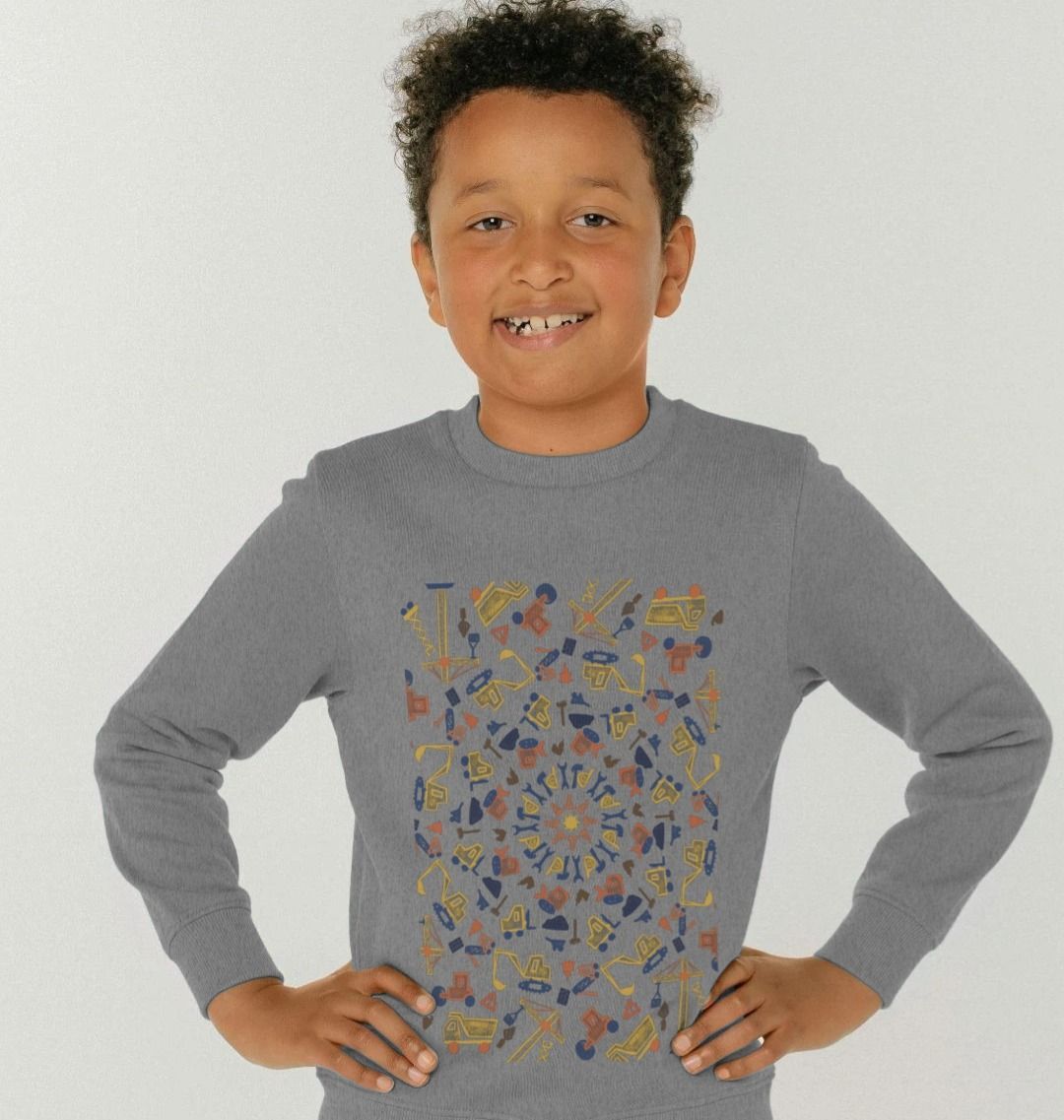 Children's Construction Jumper