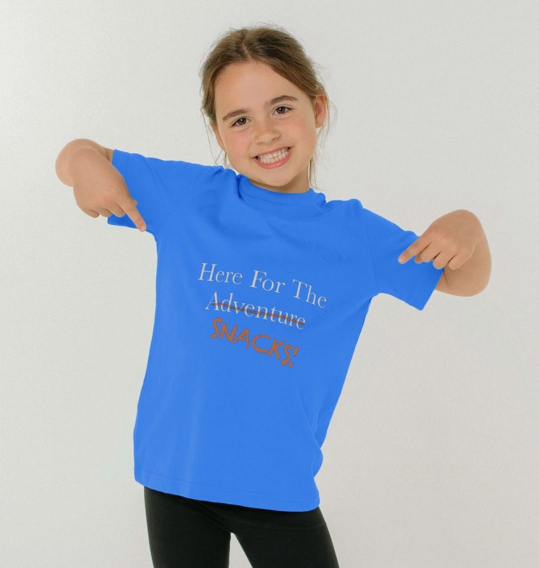 Children's Here For The Snacks T-shirt