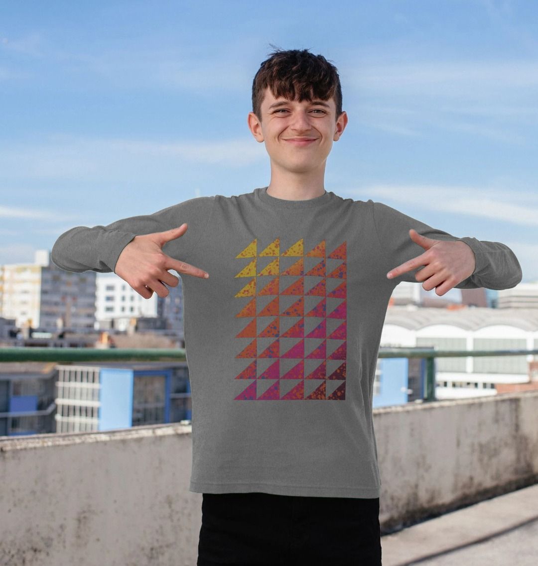 Children's Geometric Triangles T-shirt