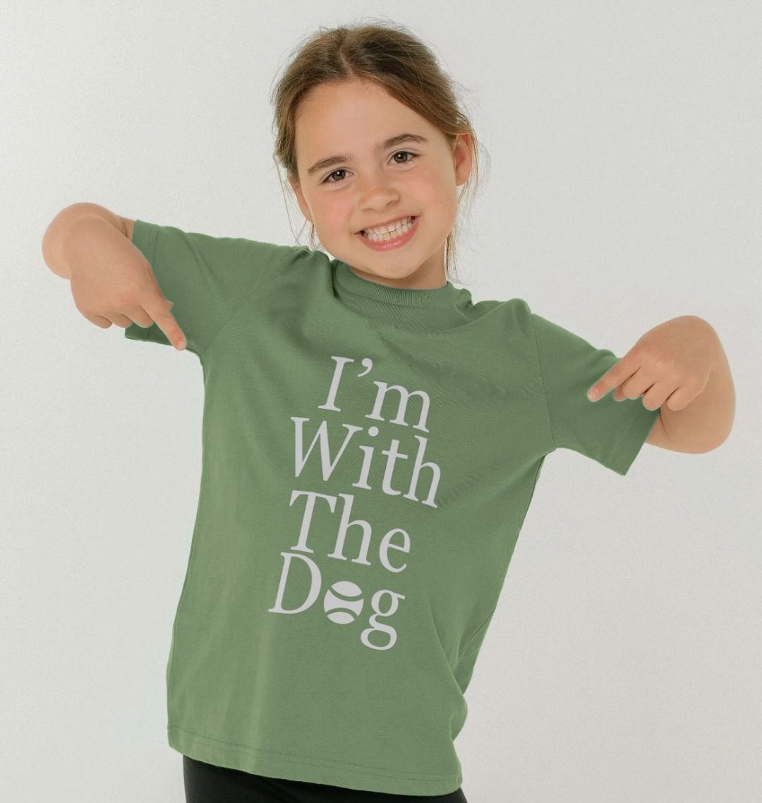 Children's I'm With The Dog T-shirt