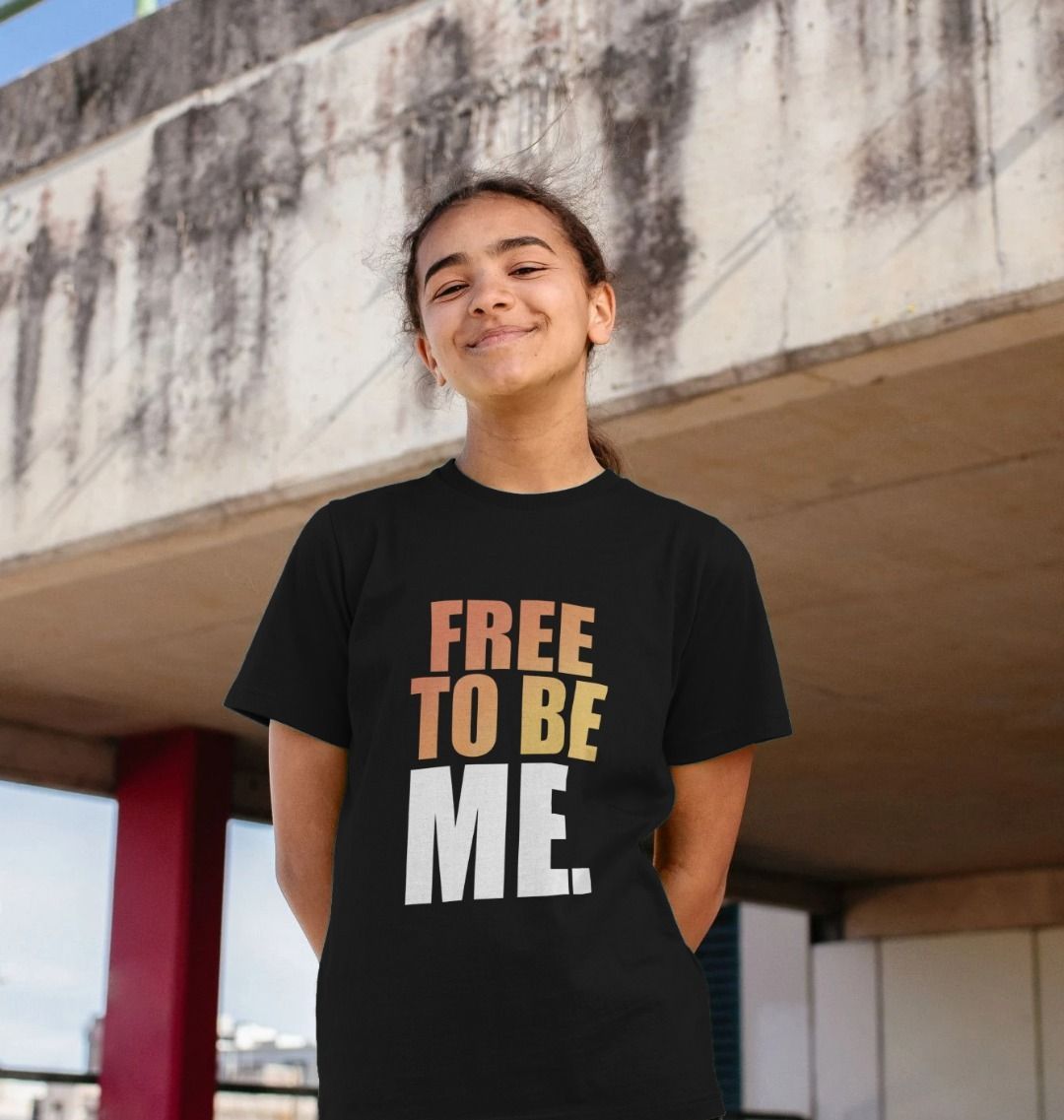 Children's Free To Be Me T-shirt