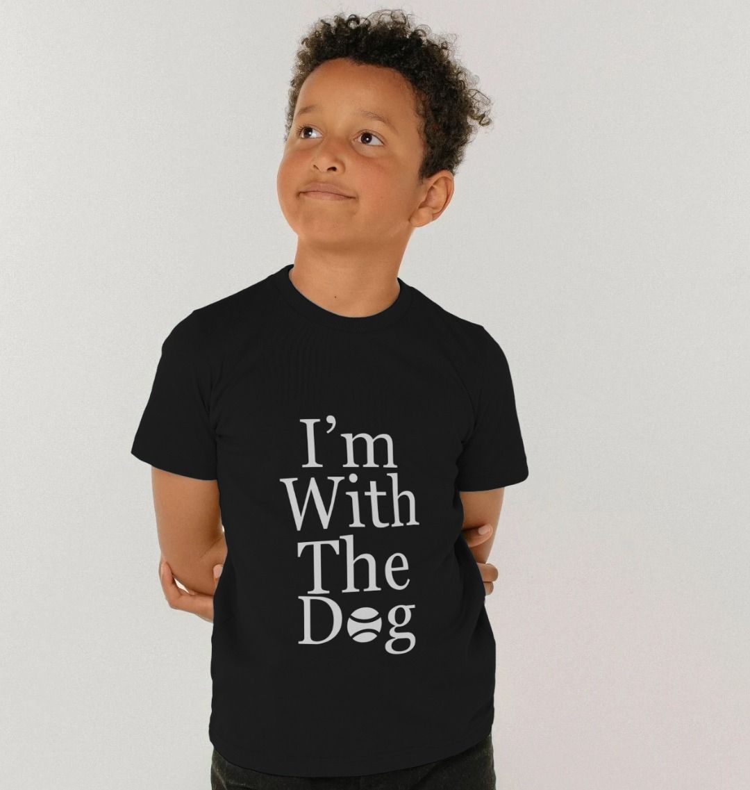 Children's I'm With The Dog T-shirt