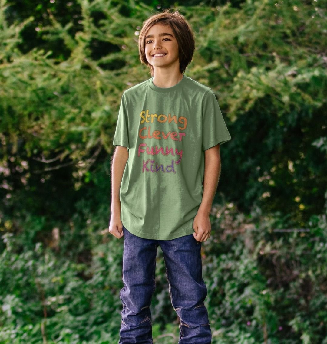 Children's Strong Clever Funny Kind T-shirt