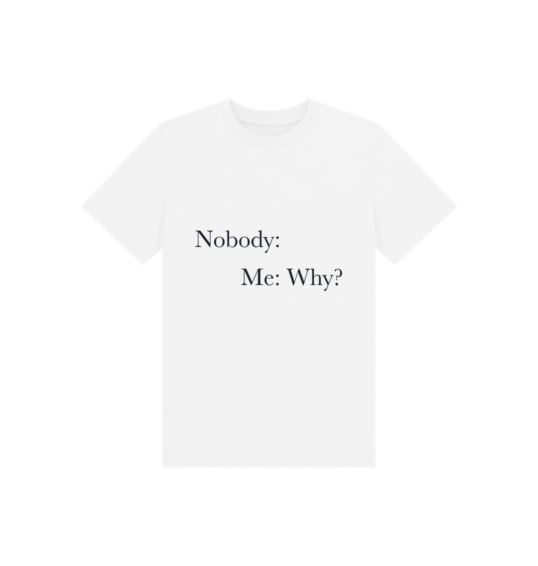 White Children's Why? T-shirt