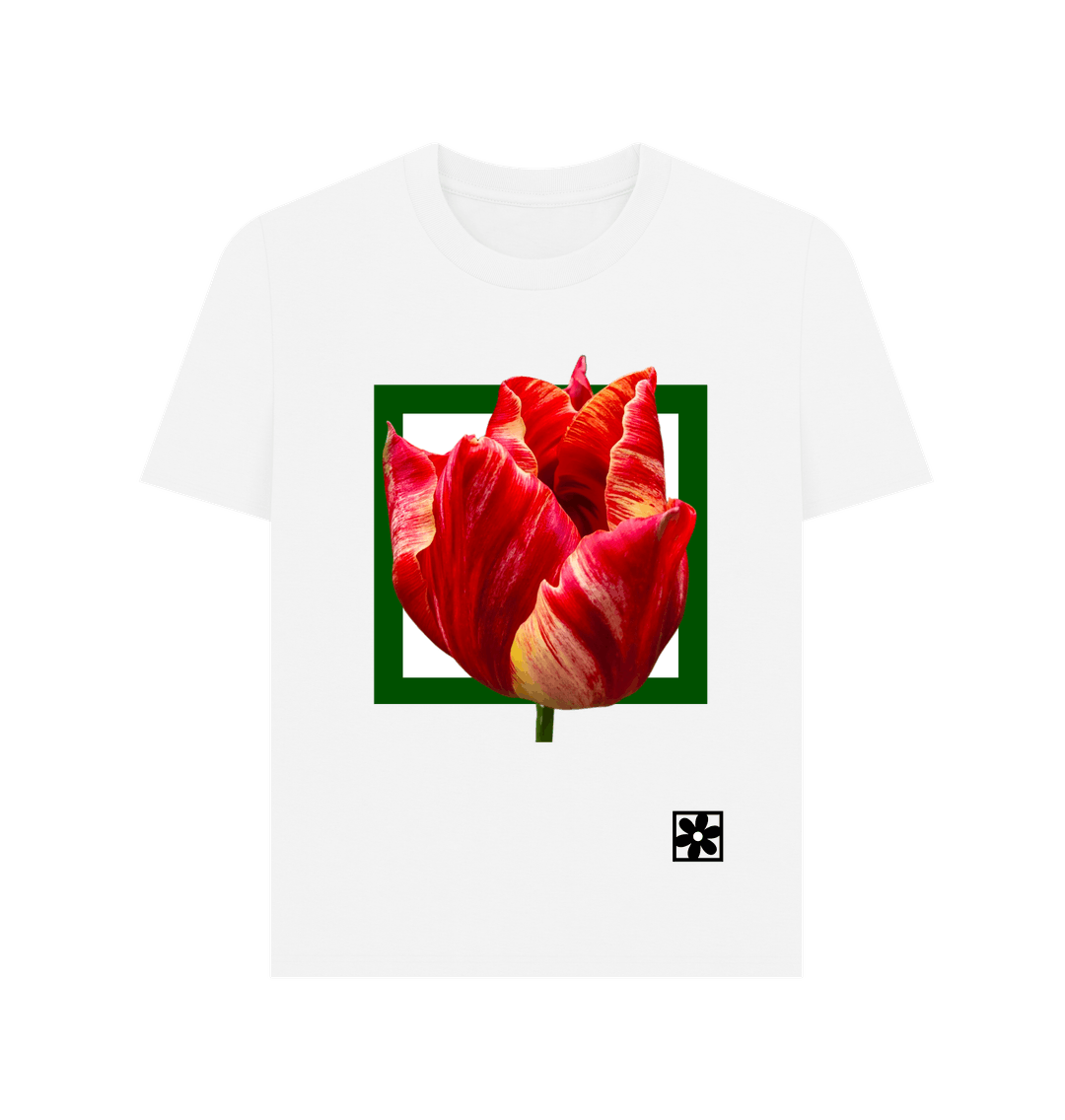 White Printed T-shirt