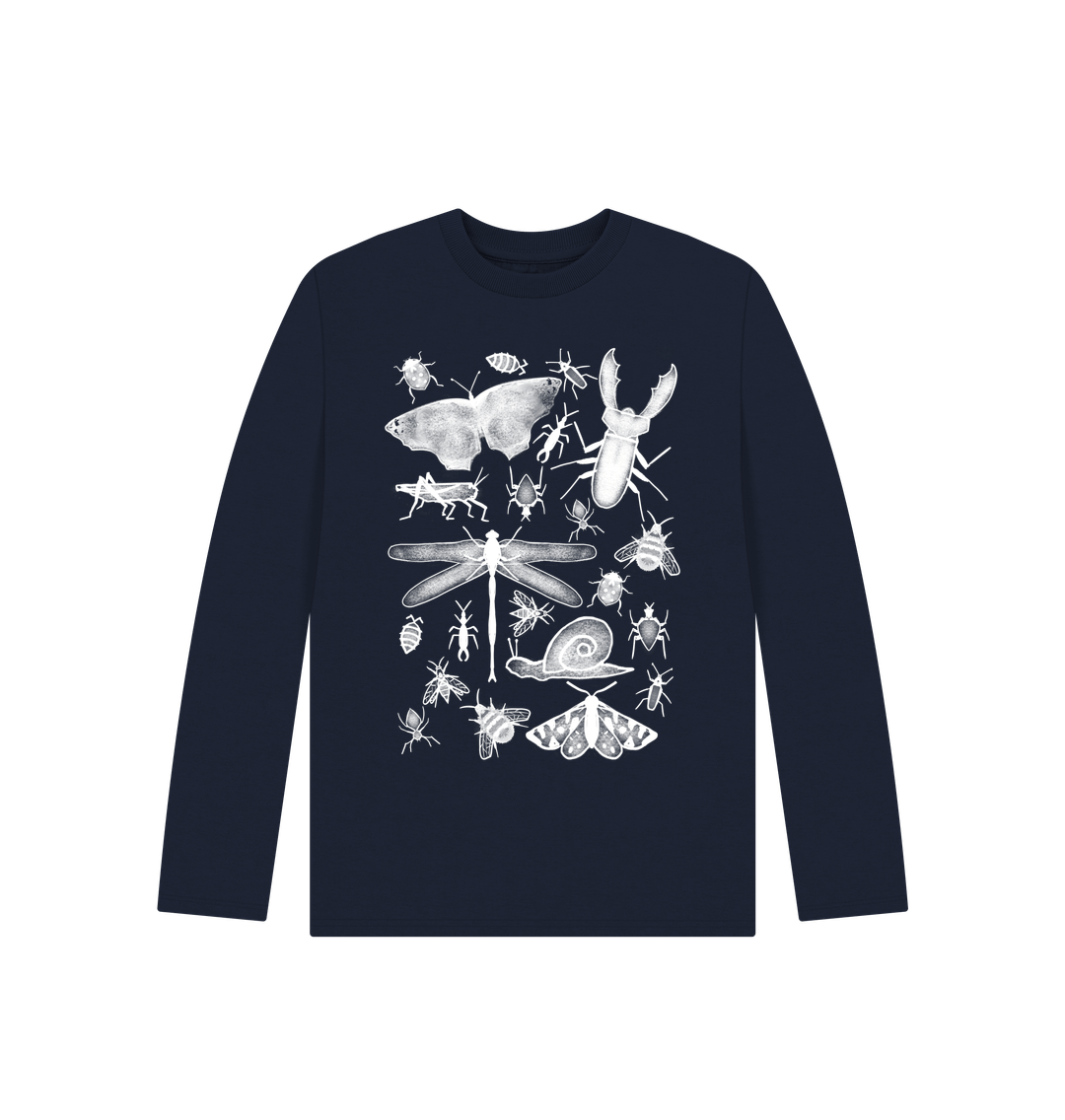 Navy Blue Children's Bugs T-shirt