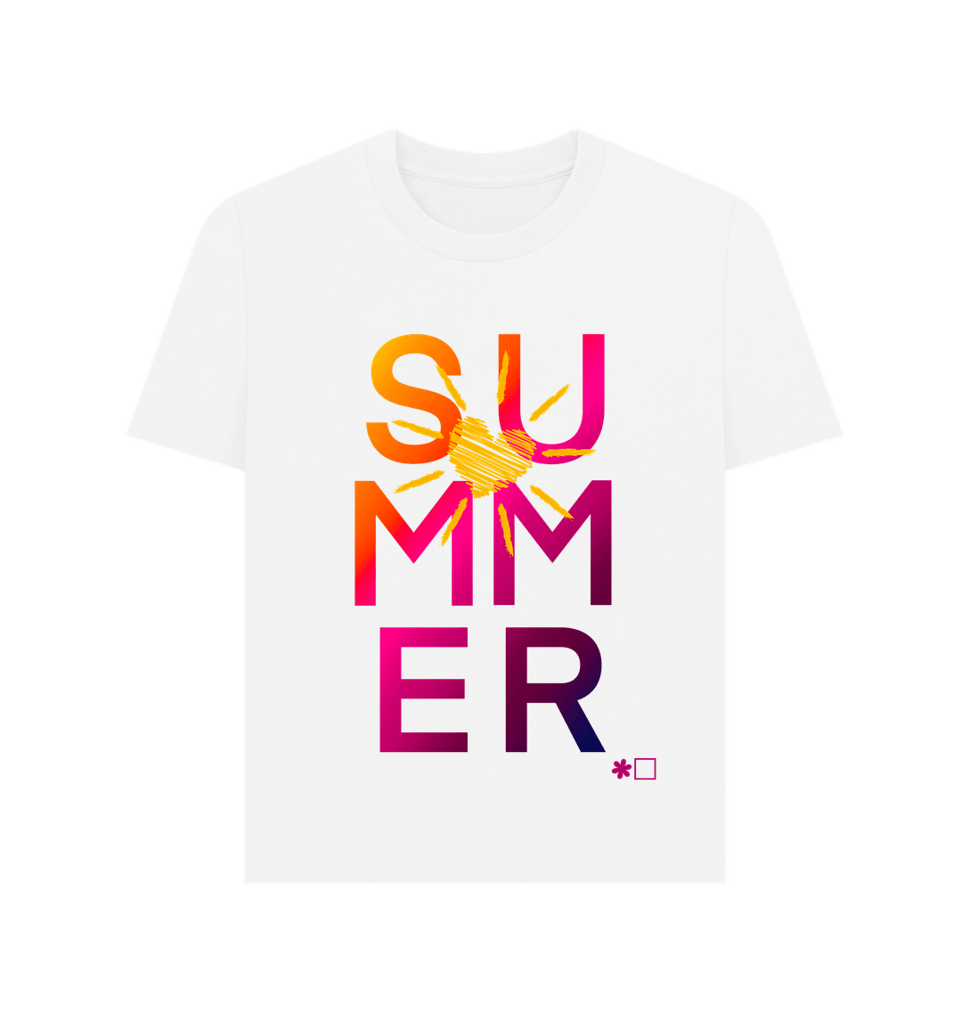 White Printed T-shirt