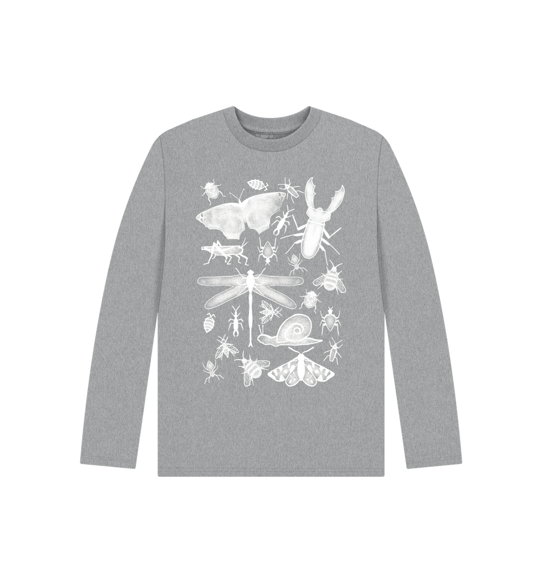 Athletic Grey Children's Bugs T-shirt