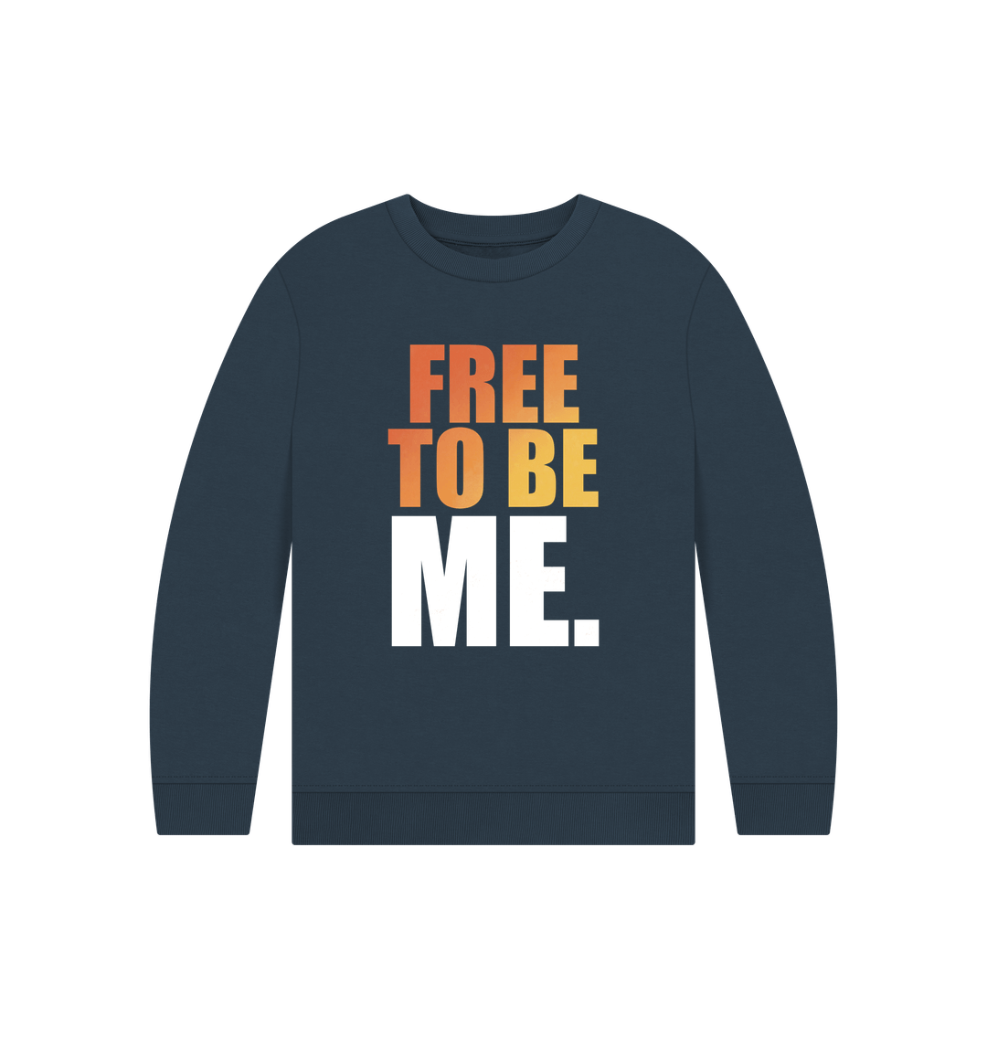Navy Blue Children's Free To Be Me Jumper