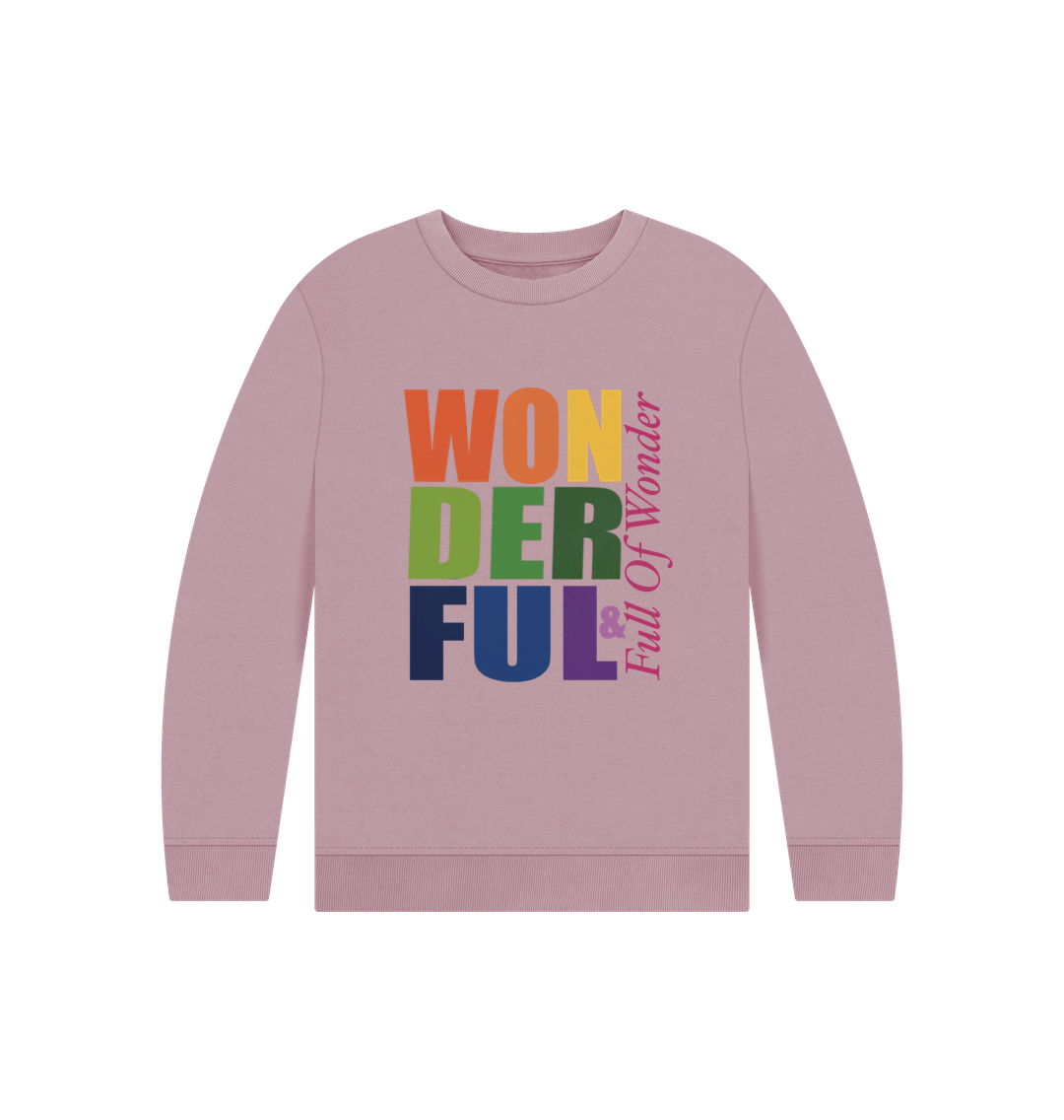 Mauve Children's Wonderful Jumper