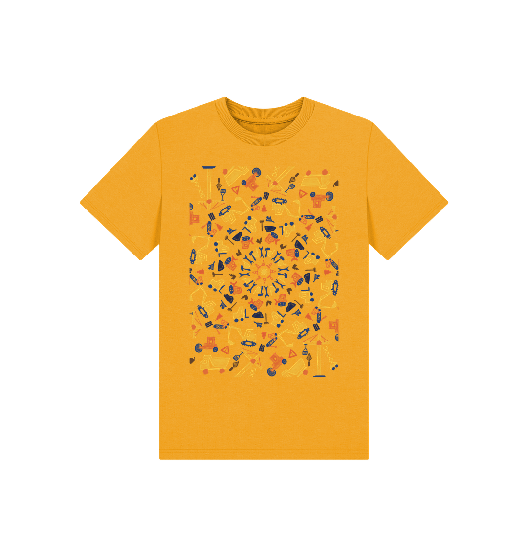 Mustard Children's Construction T-shirt