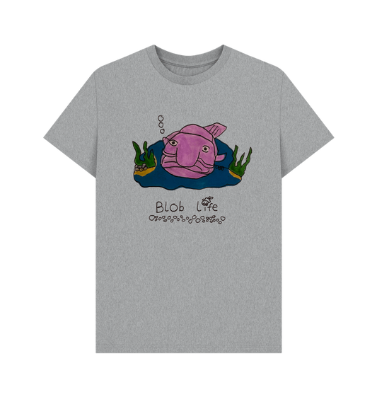 Athletic Grey Printed T-shirt