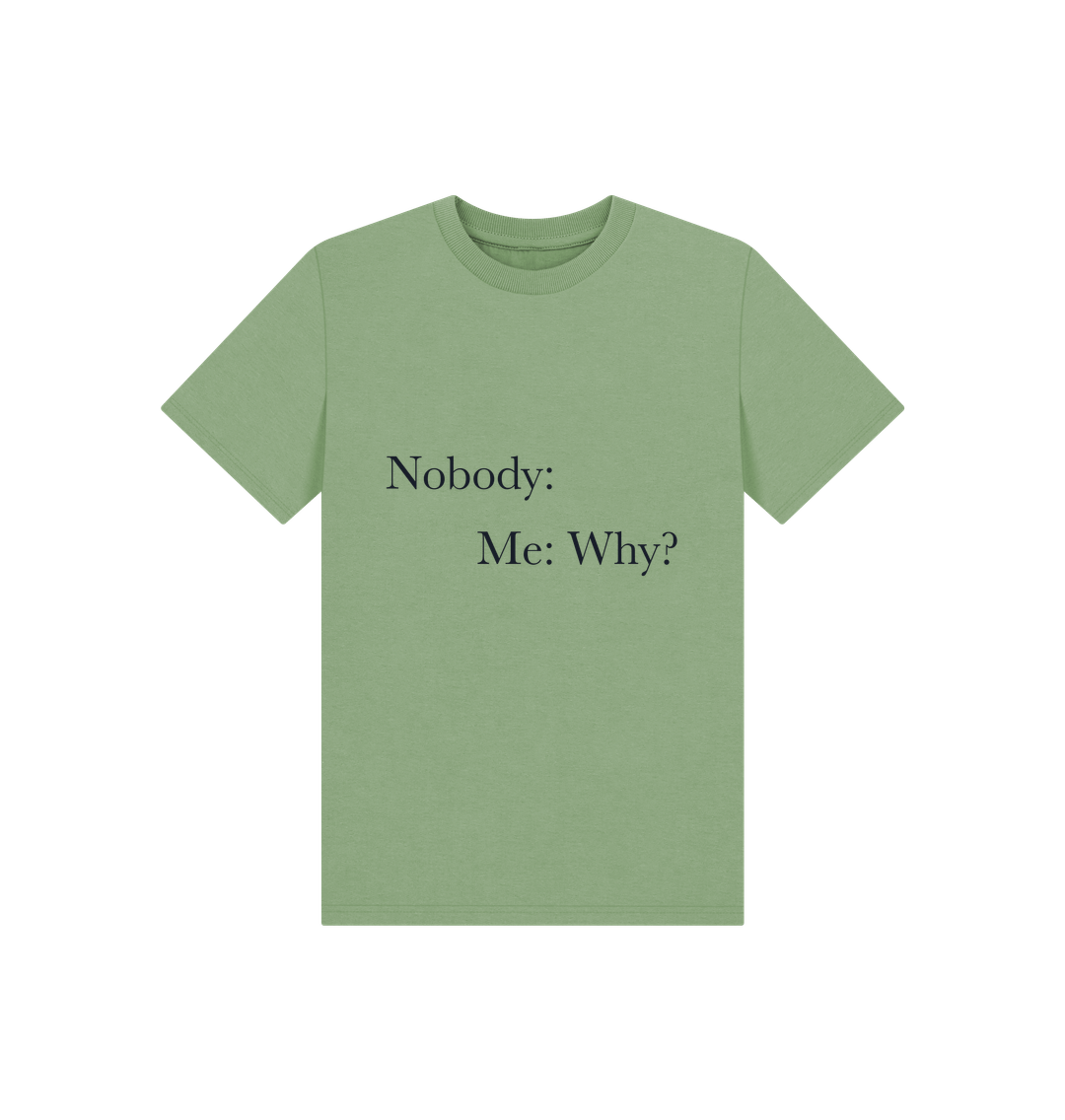 Sage Children's Why? T-shirt